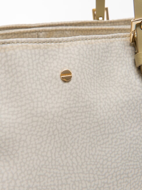 L'ECOLE NYLON  Bolso de hombro, con bandolera caqui - Bolsos Mujer