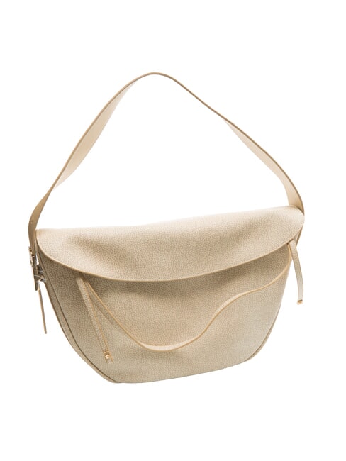 NUEVE COATED OP SOFT  Bolso de hombro arena - Bolsos Mujer