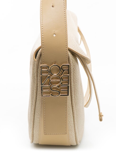 NUEVE COATED OP SOFT  Bolso de hombro arena - Bolsos Mujer