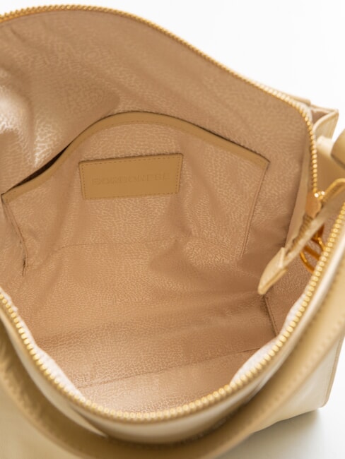 DEJEUNER  Bolso de hombro, de piel arena - Bolsos Mujer