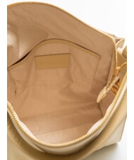 BORBONESE DEJEUNER  Bolso de hombro, de piel arena - Bolsos Mujer - 4