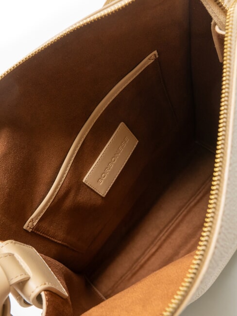 DEJEUNER Bolso de hombro arena - Bolsos Mujer