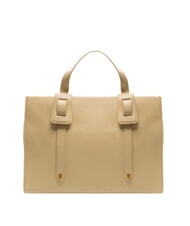 BORBONESE DEJEUNER  Bolso de mano, con bandolera, en piel. arena - Bolsos Mujer - 4