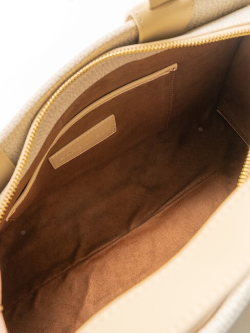 DEJEUNER  Bolso de mano, con bandolera arena - Bolsos Mujer