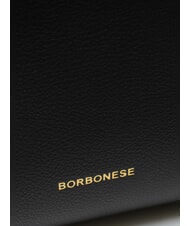 BORBONESE DEJEUNER Small Bolso de mano, con bandolera, en piel. negro - Bolsos Mujer - 4