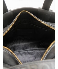 BORBONESE DEJEUNER Small Bolso de mano, con bandolera, en piel. negro - Bolsos Mujer - 5