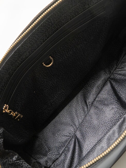 ECLIPSE Bolsa de la compra op negro / natural - Bolsos Mujer