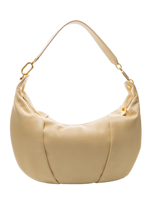 BLOOM Bolso de hombro, de piel arena - Bolsos Mujer