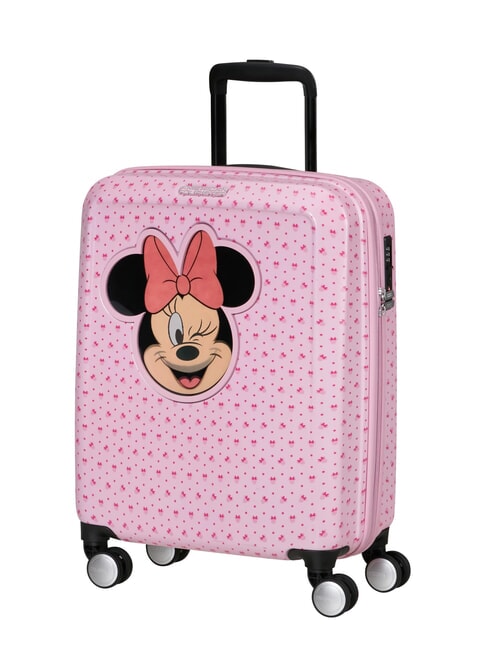 FUNLIGHT DISNEY Equipaje de mano con ruedas Minnie Mouse Lenticular Rosa - Equipaje de mano