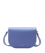 COCCINELLE DEW Bolso bandolera de piel martillada azul - Bolsos Mujer - 3
