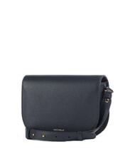 COCCINELLE DEW Bolso bandolera de piel martillada azul medianoche - Bolsos Mujer - 2