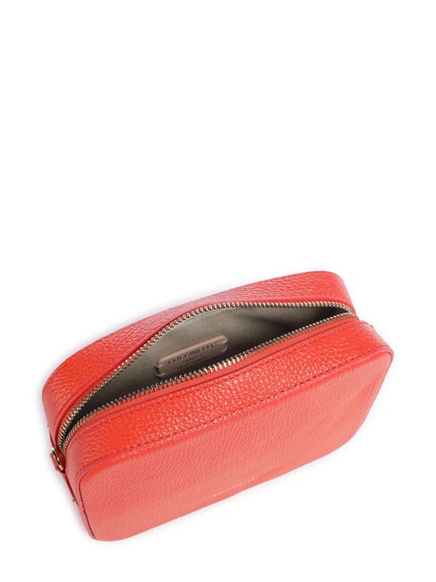 TEBE Bolso bandolera en piel texturizada gazpacho - Bolsos Mujer