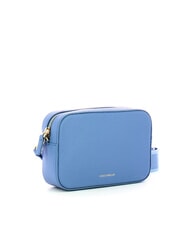COCCINELLE TEBE Bolso bandolera en piel texturizada azul - Bolsos Mujer - 2