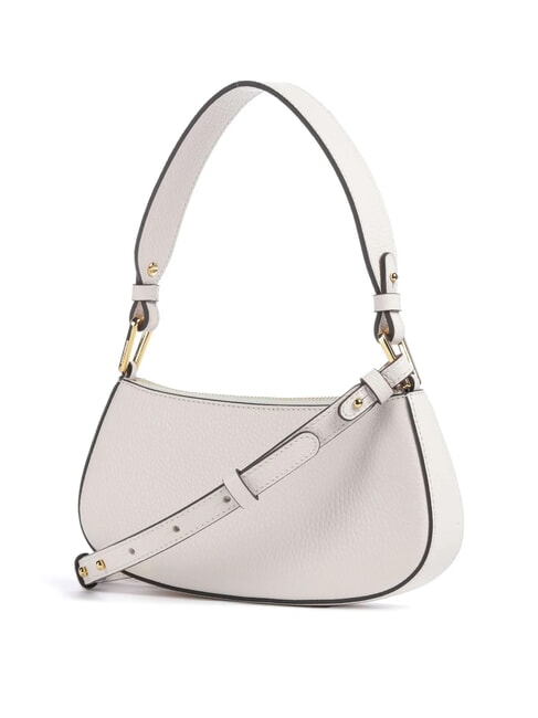 MERVEILLE Bolso bandolera en piel texturizada blanco - Bolsos Mujer