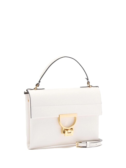 ARLETTIS Minibolso de piel con textura blanco - Bolsos Mujer