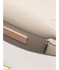 COCCINELLE ARLETTIS Minibolso de piel con textura blanco - Bolsos Mujer - 3