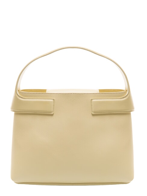 ARMOR  Bolso de mano, con bandolera, en piel. jengibre - Bolsos Mujer