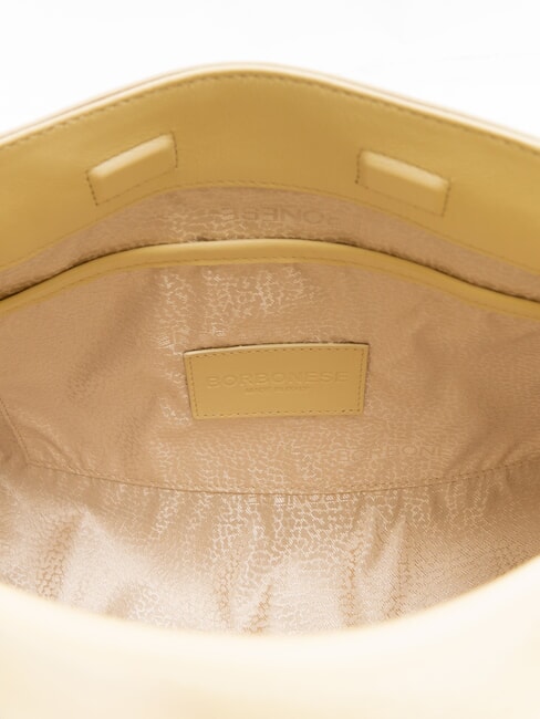 ARMOR  Bolso de mano, con bandolera, en piel. jengibre - Bolsos Mujer