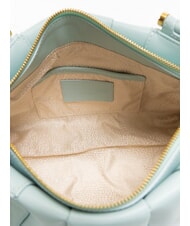 BORBONESE L ECLAIR  Bolso de hombro, en piel marina - Bolsos Mujer - 5