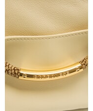 BORBONESE FILO Hobo Bolso de hombro, de piel jengibre - Bolsos Mujer - 3