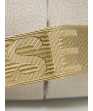 BORBONESE CROISSANT HOBO MEDIUM Bolso de hombro, con bandolera caqui - Bolsos Mujer - 3