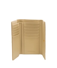 BORBONESE VITE  Cartera de cuero arena - Carteras Mujer - 2