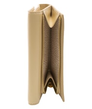 BORBONESE VITE  Cartera de cuero arena - Carteras Mujer - 4