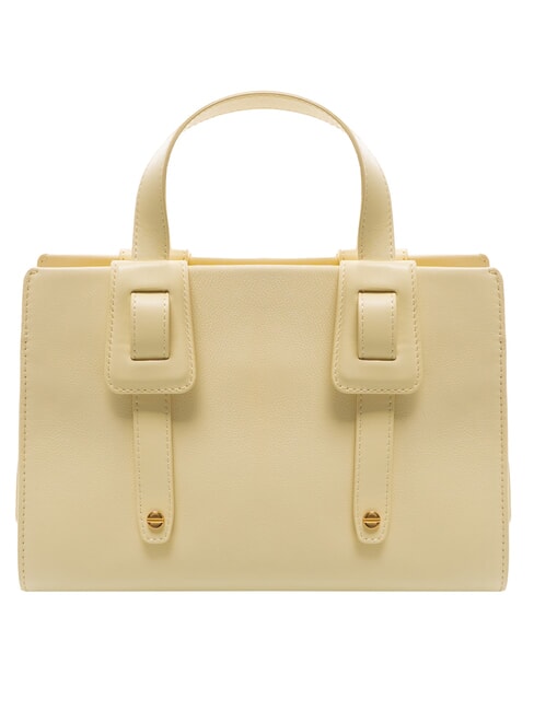 DEJEUNER Small Bolso de mano, con bandolera, en piel. jengibre - Bolsos Mujer