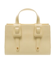 BORBONESE DEJEUNER Small Bolso de mano, con bandolera, en piel. jengibre - Bolsos Mujer - 3