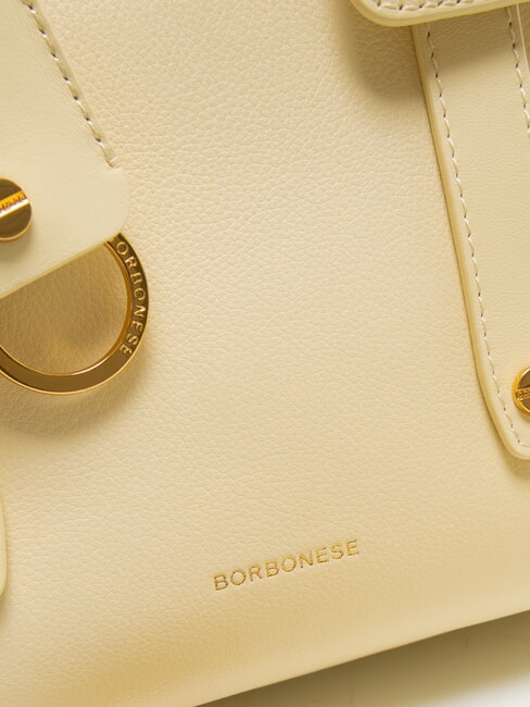 DEJEUNER Small Bolso de mano, con bandolera, en piel. jengibre - Bolsos Mujer