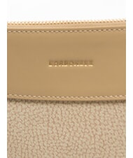 BORBONESE LA VOILE Bolso de hombro arena - Bolsos Mujer - 3