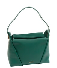 BORBONESE BLOOM  Bolso de hombro tipo hobo, en piel - Bolsos Mujer