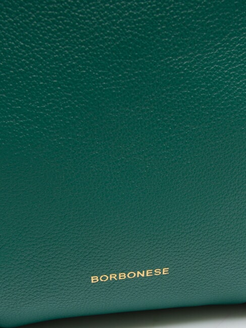 BLOOM  Bolso de hombro tipo hobo, en piel bosque - Bolsos Mujer