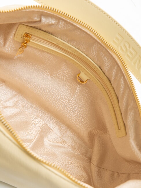 BLOOM  Bolso de hombro, de piel jengibre - Bolsos Mujer