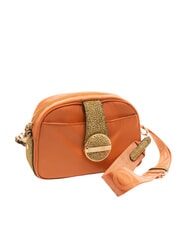 BORBONESE ECLIPSE  Mini bolso de hombro para cámara mandarina/op natural - Bolsos Mujer - 2