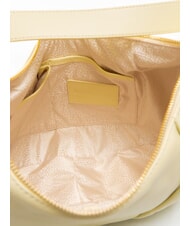 BORBONESE BLOOM Bolso de hombro, de piel jengibre - Bolsos Mujer - 5