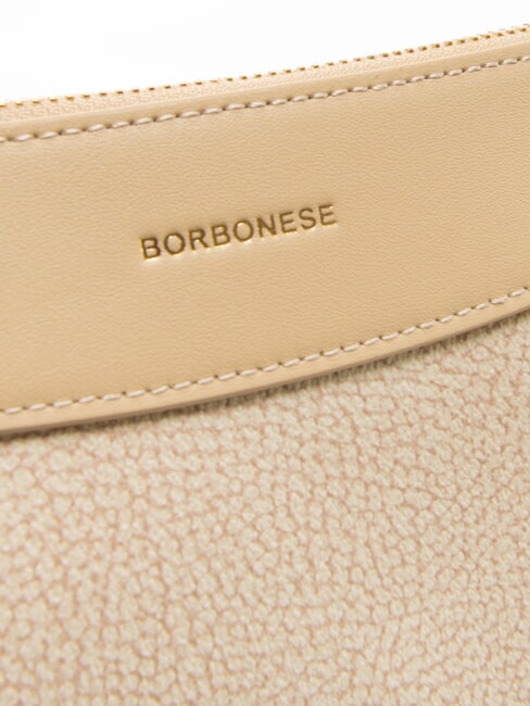 LA VOILE  Bolso de hombro arena - Bolsos Mujer