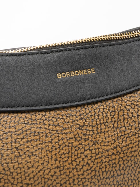 LA VOILE  Bolso de hombro op natural / negro - Bolsos Mujer