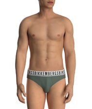 BIKKEMBERGS BRIEF MIX 3 resbalones bosque - Calzoncillos de hombre - 3