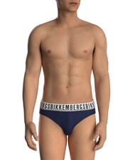 BIKKEMBERGS BRIEF MIX 3 resbalones océano - Calzoncillos de hombre - 3