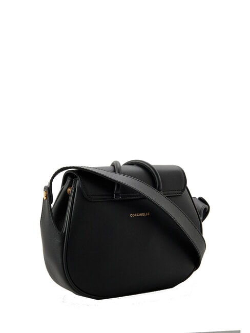 CARMY  Mini bolso de hombro, en piel negro - Bolsos Mujer