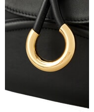 COCCINELLE CARMY  Mini bolso de hombro, en piel negro - Bolsos Mujer - 3