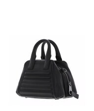 MANDARINA DUCK I-CON Mini bolso de piel con bandolera negro - Bolsos Mujer - 3
