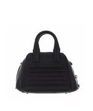 MANDARINA DUCK I-CON Mini bolso de piel con bandolera negro - Bolsos Mujer - 4
