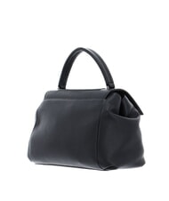 MANDARINA DUCK I-CON Bolso de cuero tipo cartera negro - Bolsos Mujer - 3