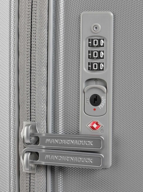 D-DROP 2.0 Carro de tama&ntilde;o mediano SILVER - Trolley R&iacute;gidos