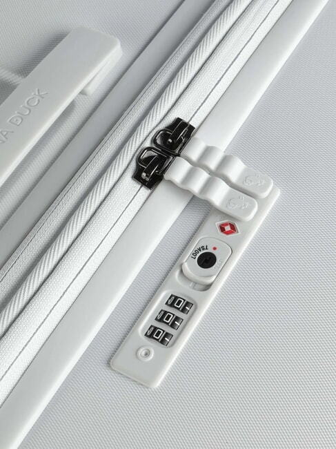 FLYDUCK Carro grande expandible blanco - Trolley Rígidos