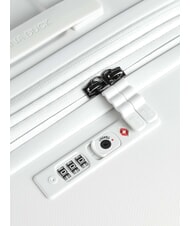 MANDARINA DUCK FLYDUCK Carro mediano expandible blanco - Trolley Rígidos - 5