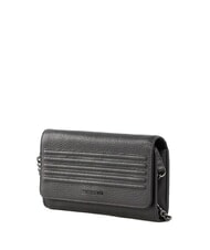 MANDARINA DUCK I-CON Cartera de mano de cuero negro - Carteras Mujer - 2