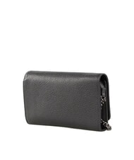 MANDARINA DUCK I-CON Cartera de mano de cuero negro - Carteras Mujer - 3
